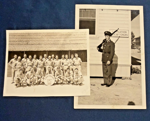 Wwii army photo lot - photo, (2)